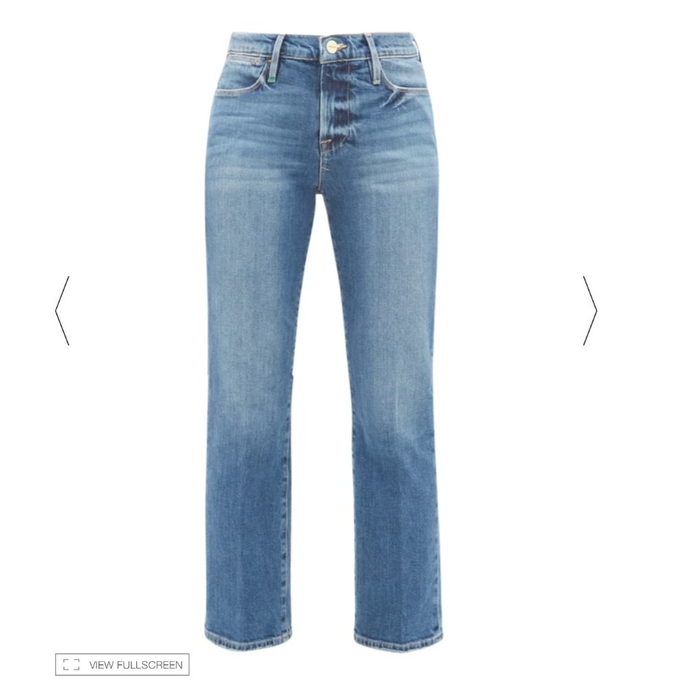 FRAME Le High straight-leg jeans